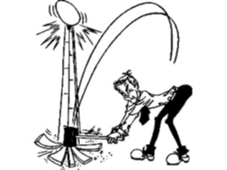 Sticker Custom Preview Image #053948 Entertainment Circus Carnival Test Your Strength4