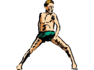 Sticker Custom Preview Image #054023 Entertainment Dance Brush Stroke Dancer51