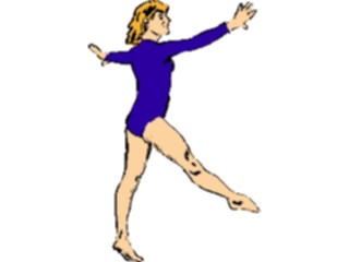 Sticker Custom Preview Image #054024 Entertainment Dance Brush Stroke Dancer52