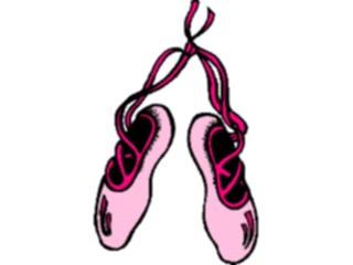 Sticker Custom Preview Image #054118 Entertainment Dance Images Ballet Slippers2