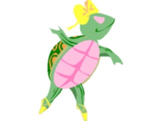 Sticker Custom Preview Image #054120 Entertainment Dance Images Ballet Turtle