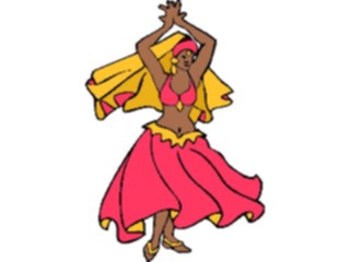Sticker Custom Preview Image #054122 Entertainment Dance Images Belly Dancer2