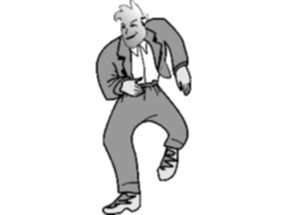 Sticker Custom Preview Image #054124 Entertainment Dance Images Cool Dude Dancing