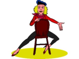 Sticker Custom Preview Image #054188 Entertainment Dance Images Dancer French