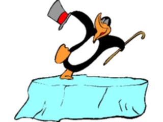 Sticker Custom Preview Image #054192 Entertainment Dance Images Dancer Penguin2