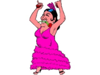 Sticker Custom Preview Image #054195 Entertainment Dance Images Dancer Spanish2