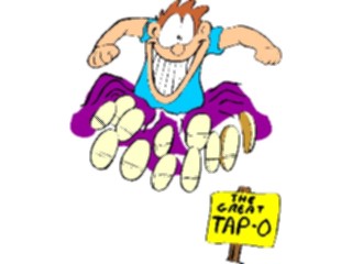 Sticker Custom Preview Image #054200 Entertainment Dance Images Dancer Tap4