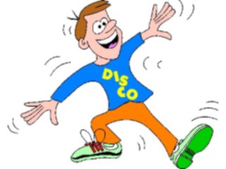 Sticker Custom Preview Image #054301 Entertainment Dance Images Disco Dancer