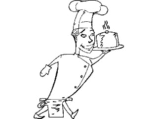 Sticker Custom Preview Image #054399 Entertainment Dining Chef024