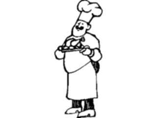 Sticker Custom Preview Image #054420 Entertainment Dining Chef045