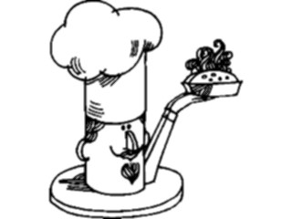 Sticker Custom Preview Image #054422 Entertainment Dining Chef047