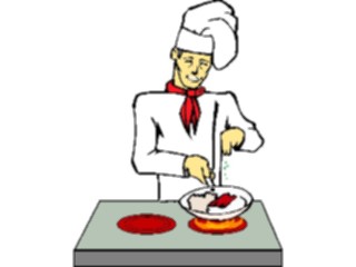 Sticker Custom Preview Image #054443 Entertainment Dining Chef068