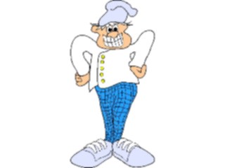 Sticker Custom Preview Image #054523 Entertainment Dining Chef Happy