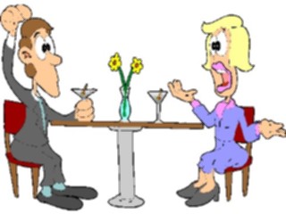 Sticker Custom Preview Image #054574 Entertainment Dining Couple Dining12