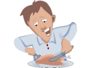 Sticker Custom Preview Image #054613 Entertainment Dining Dining Alone09