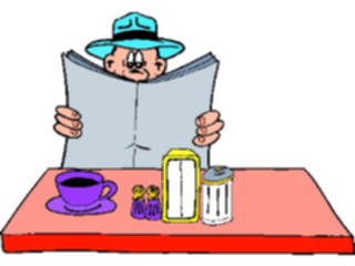Sticker Custom Preview Image #054615 Entertainment Dining Dining Alone11