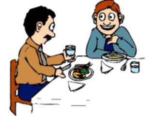 Sticker Custom Preview Image #054619 Entertainment Dining Diningwith Friend1