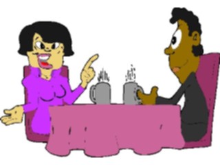Sticker Custom Preview Image #054620 Entertainment Dining Diningwith Friend2