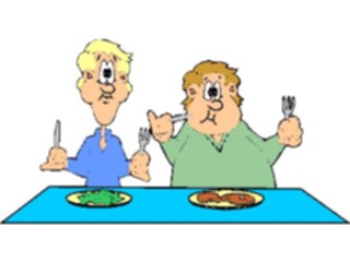 Sticker Custom Preview Image #054622 Entertainment Dining Diningwith Friend4
