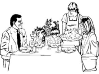Sticker Custom Preview Image #054628 Entertainment Dining Family Dining1