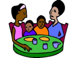 Sticker Custom Preview Image #054631 Entertainment Dining Family Dining4