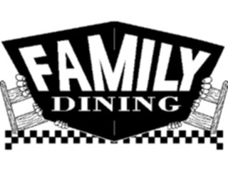 Sticker Custom Preview Image #054634 Entertainment Dining Family Dining Title
