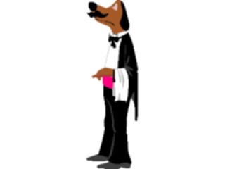 Sticker Custom Preview Image #054647 Entertainment Dining Host Dog