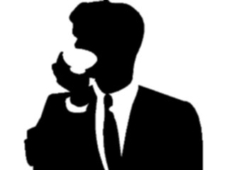 Sticker Custom Preview Image #054655 Entertainment Dining Man Enjoyinga Drink5