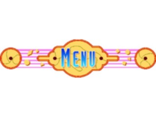 Sticker Custom Preview Image #054675 Entertainment Dining Menu Title1