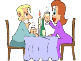 Sticker Custom Preview Image #054685 Entertainment Dining Romantic Dinner3