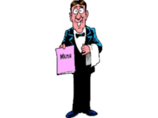 Sticker Custom Preview Image #054724 Entertainment Dining Waiter19