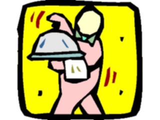 Sticker Custom Preview Image #054731 Entertainment Dining Waiter26
