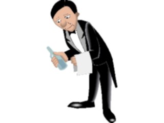 Sticker Custom Preview Image #054747 Entertainment Dining Waiter42