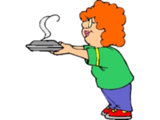 Sticker Custom Preview Image #054799 Entertainment Dining Waitress15