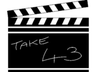 Sticker Custom Preview Image #054886 Entertainment Drama Film Clapboard01