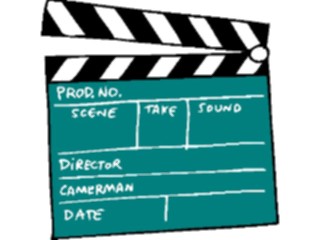Sticker Custom Preview Image #054900 Entertainment Drama Film Clapboard15