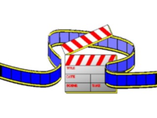 Sticker Custom Preview Image #054902 Entertainment Drama Film Clapboard17