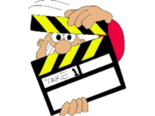 Sticker Custom Preview Image #054912 Entertainment Drama Film Clapboard Man1