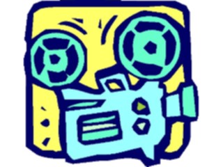 Sticker Custom Preview Image #054959 Entertainment Drama Film Film Projector2