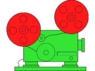 Sticker Custom Preview Image #054961 Entertainment Drama Film Film Projector4