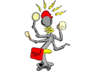 Sticker Custom Preview Image #054996 Entertainment Drama Film Makeup Artist Robot