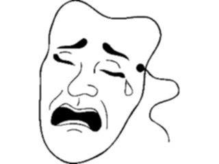 Sticker Custom Preview Image #055009 Entertainment Drama Film Mask Tragedy2