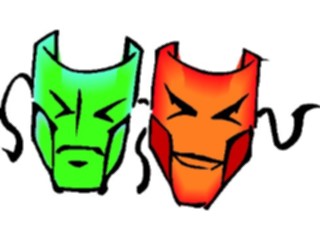 Sticker Custom Preview Image #055035 Entertainment Drama Film Masks22