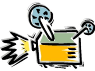 Sticker Custom Preview Image #055070 Entertainment Drama Film Projector2