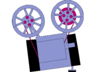 Sticker Custom Preview Image #055071 Entertainment Drama Film Projector3