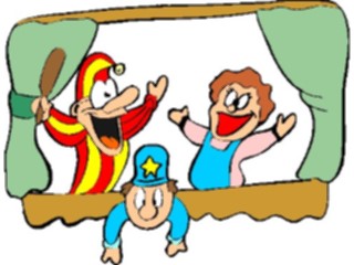Sticker Custom Preview Image #055309 Entertainment Miscellaneous Puppet Show