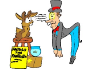 Sticker Custom Preview Image #055312 Entertainment Miscellaneous Rabbit Hypnotist
