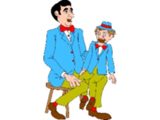 Sticker Custom Preview Image #055358 Entertainment Miscellaneous Ventriloquist2