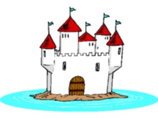 Sticker Custom Preview Image #055488 Fantasy Medieval Images Castle25