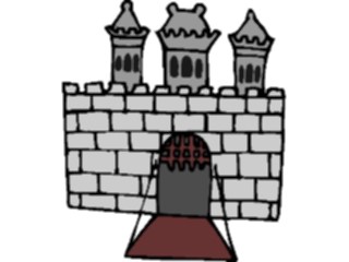 Sticker Custom Preview Image #055493 Fantasy Medieval Images Castle30